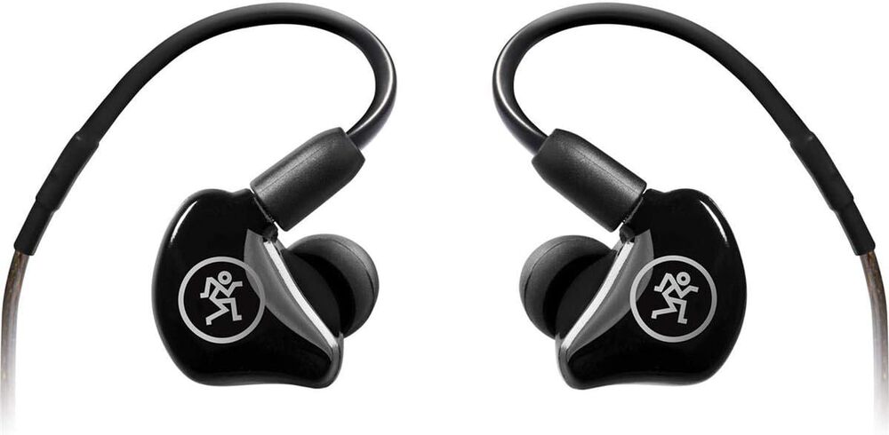 Mackie MP-220 Dual Dynamic Driver Professional In-Ear Monitors Black